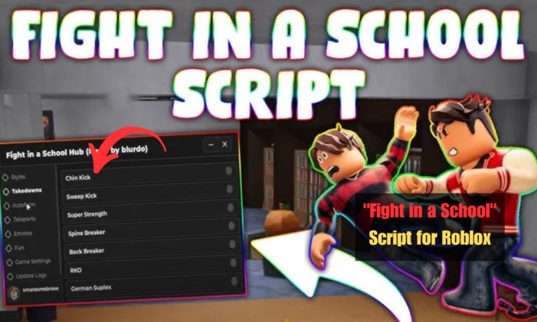 "Fight in a School" Script for Roblox